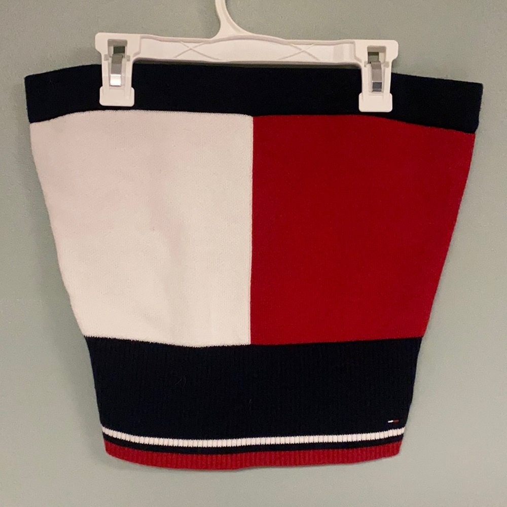 Tommy Hilfiger cropped tube top